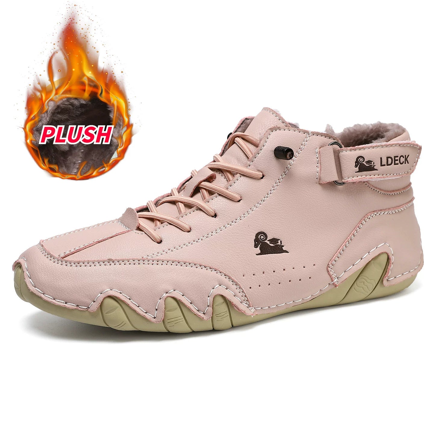 VogLdeck 3.0 – Zapatos ortopédicos de invierno forrados de piel 