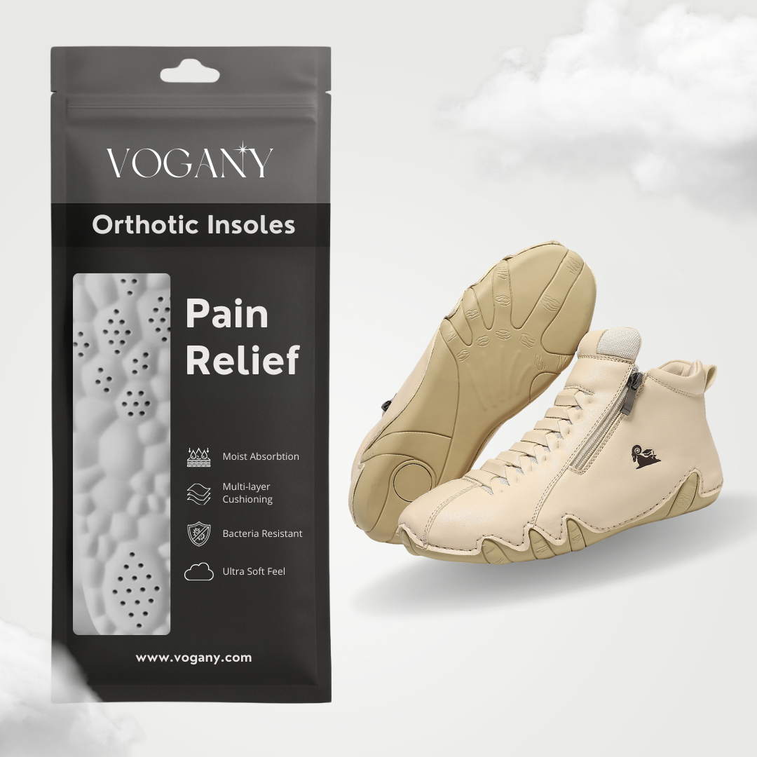 VogBeck 2.0 – Oddychające Buty Ortopedyczne z Podwójnym Zamkiem Komfort 