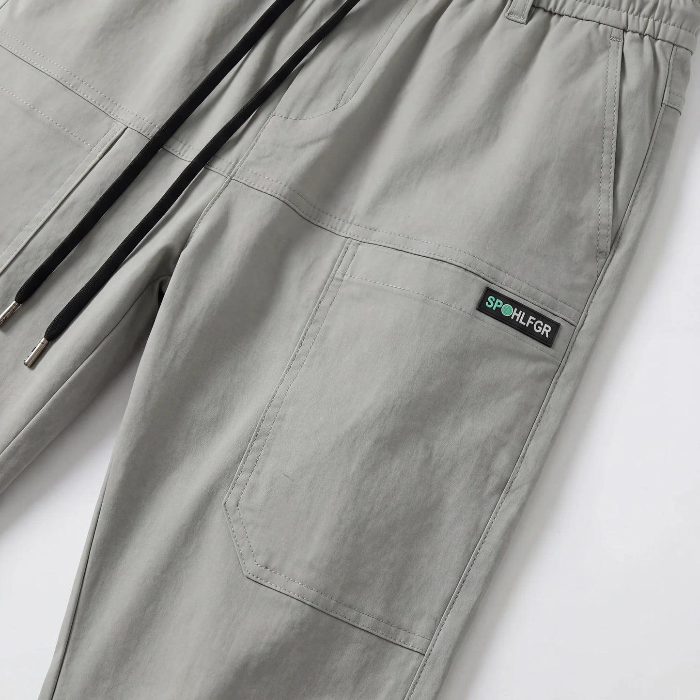 سروال كارجو مريح مع سعة تخزين كبيرة 